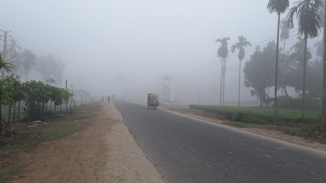 তেঁতুলিয়ায় তাপমাত্রা কমে ১১ ডিগ্রি সেলসিয়াস